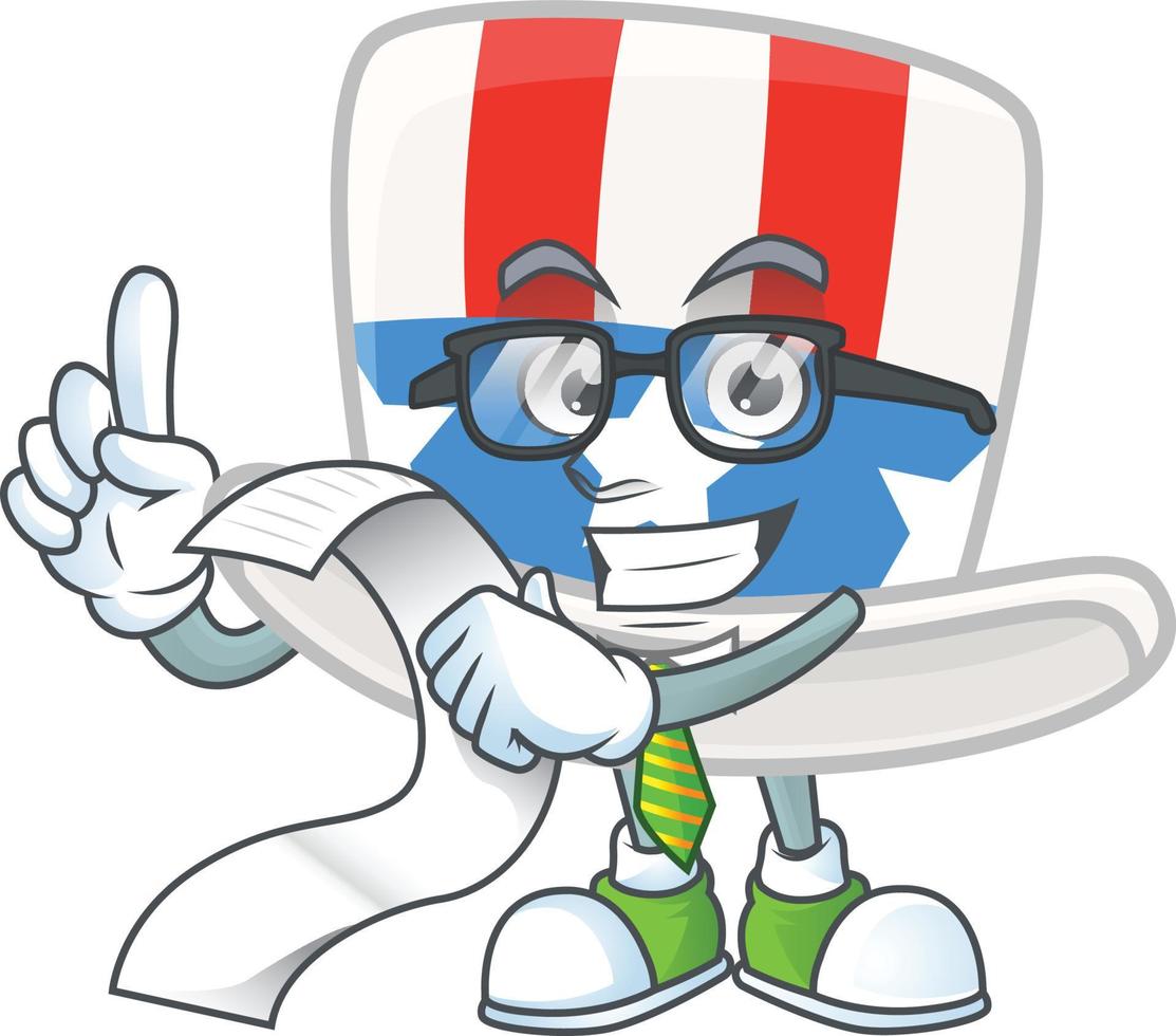 Uncle Sam Hat Icon Design vector