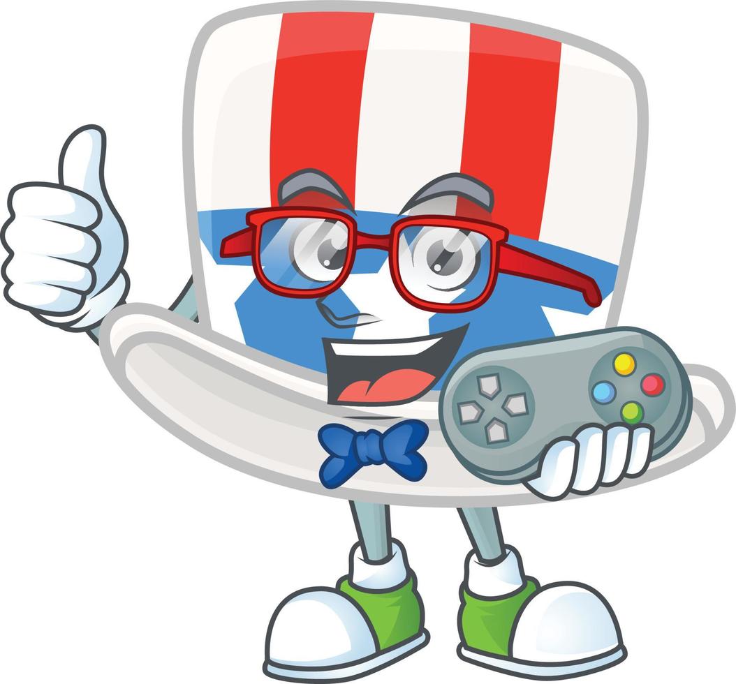 Uncle Sam Hat Icon Design vector