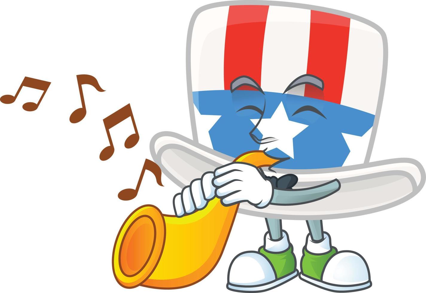 Uncle Sam Hat Icon Design vector