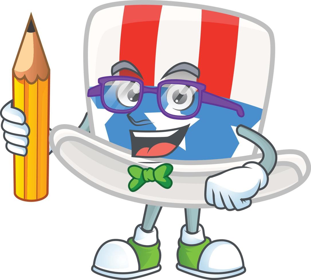 Uncle Sam Hat Icon Design vector