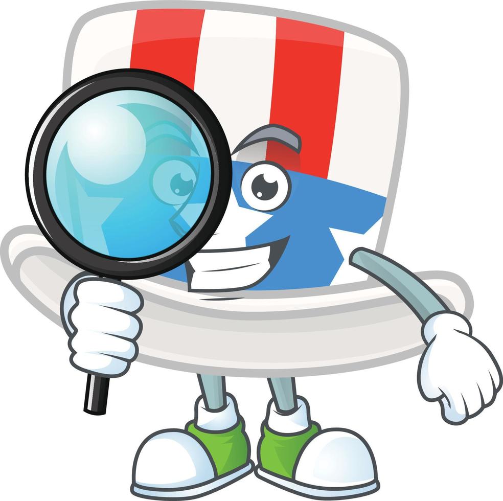 Uncle Sam Hat Icon Design vector