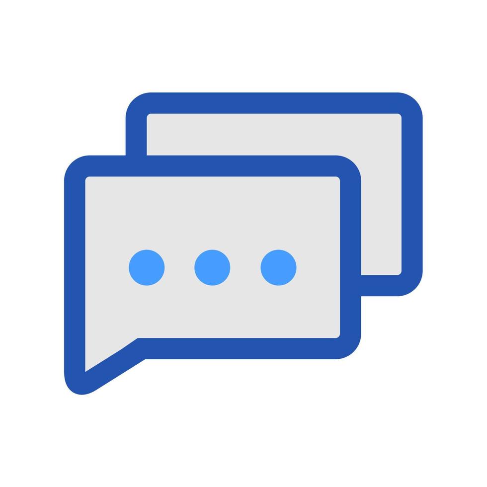 Illustration Vector Graphic of interaction, conversation communication, letter email, mail message chat icon