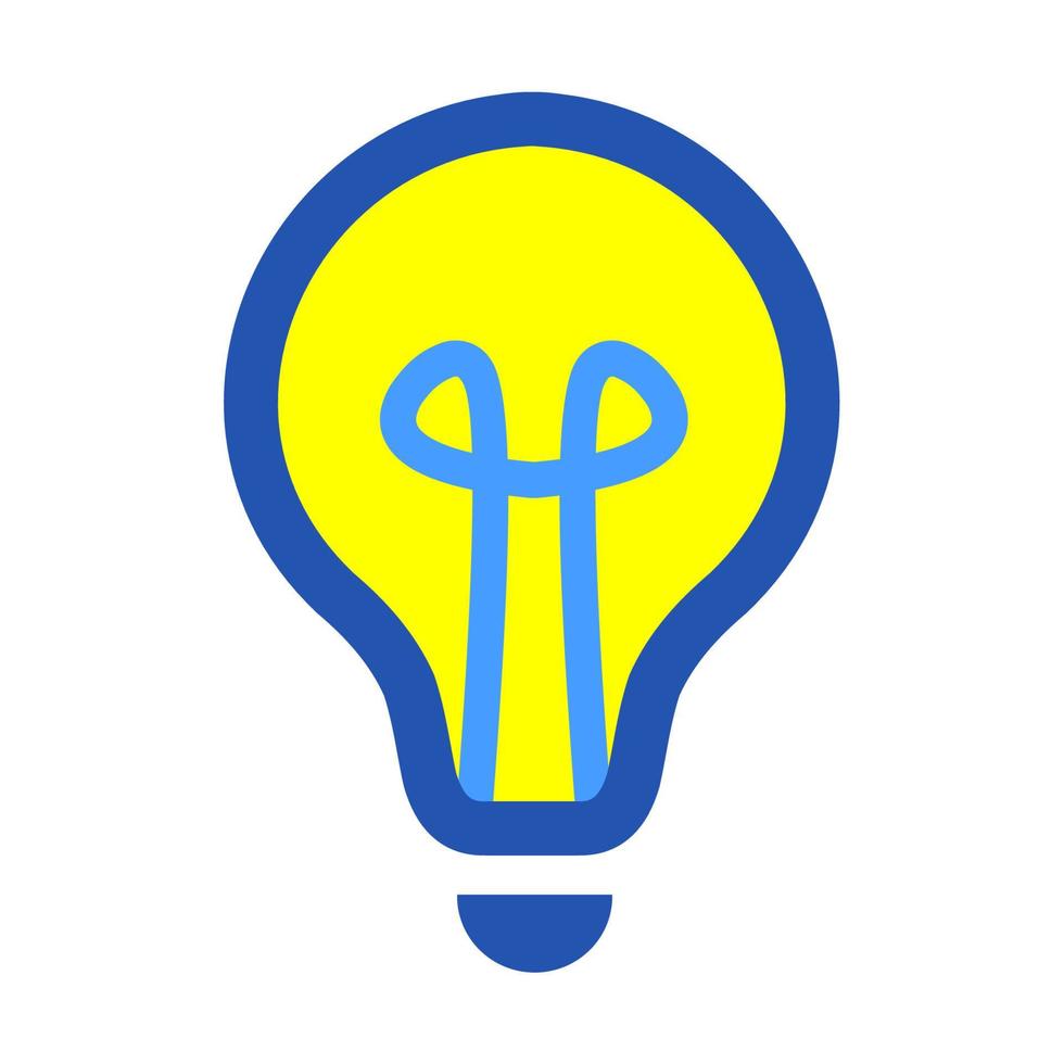 Illustration Vector Graphic of business creative, lamp idea, light bulb icon