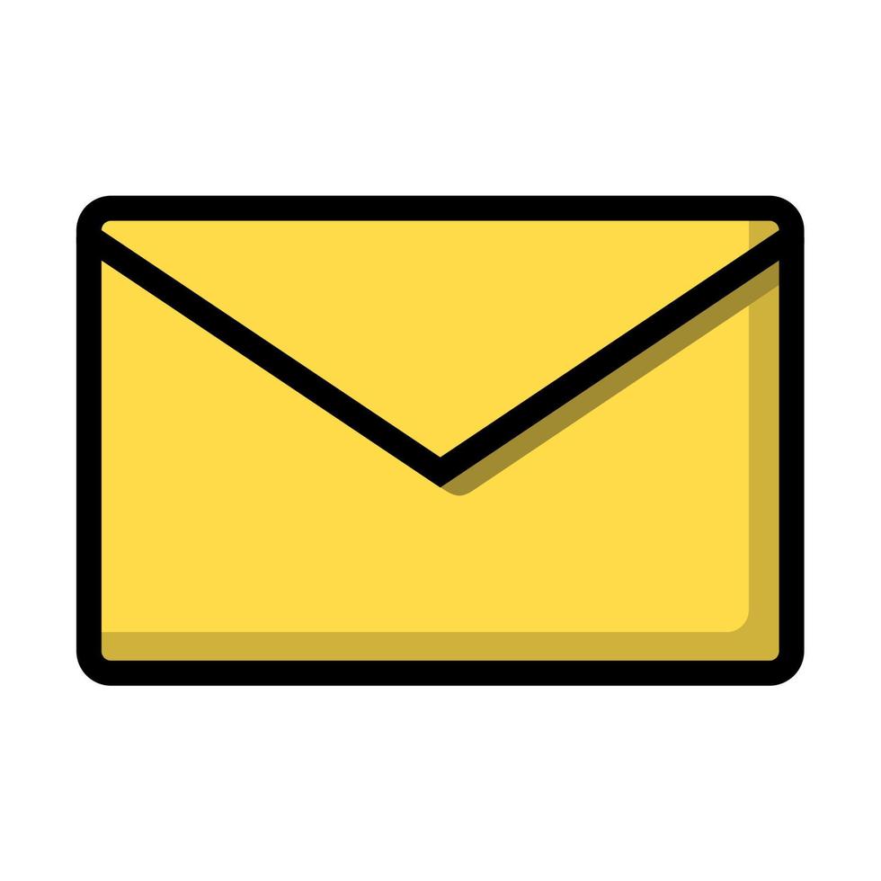 Illustration Vector Graphic of email message, mail, envelope icon