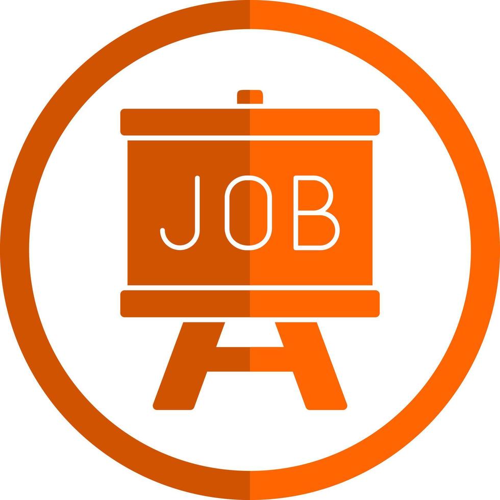 Job Board Vector Icon Design