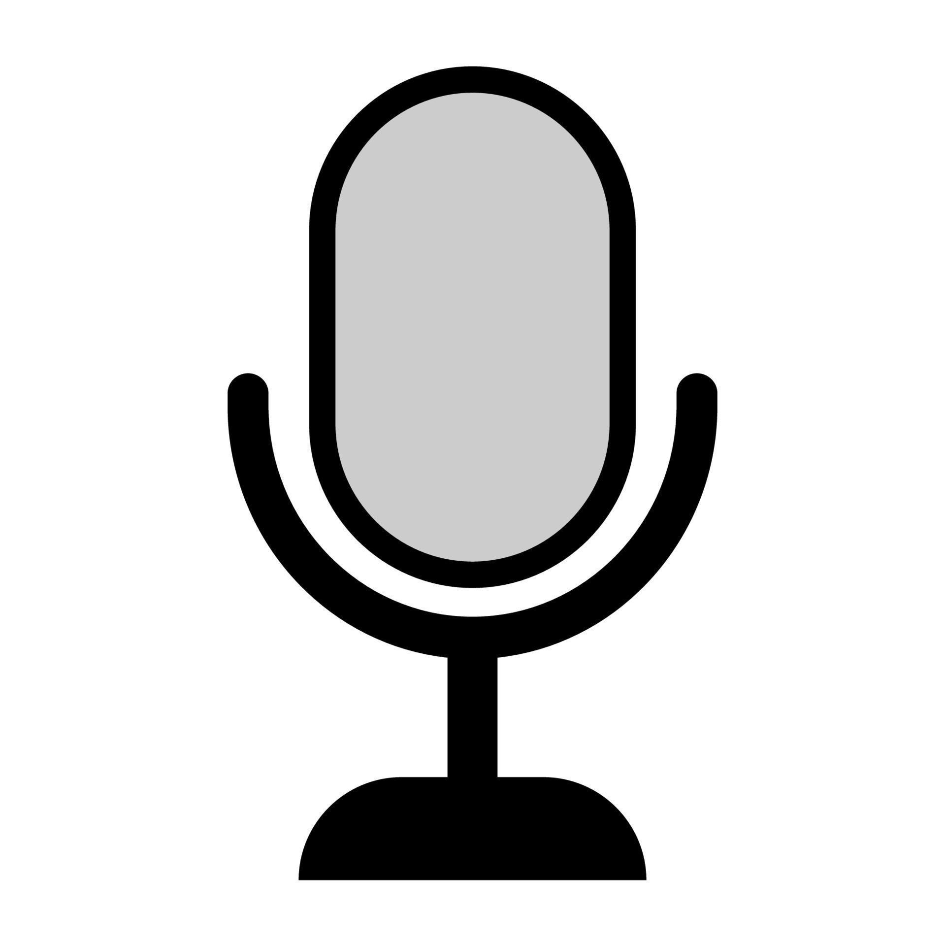 Illustration Vector Graphic of media, sound music voice, record audio