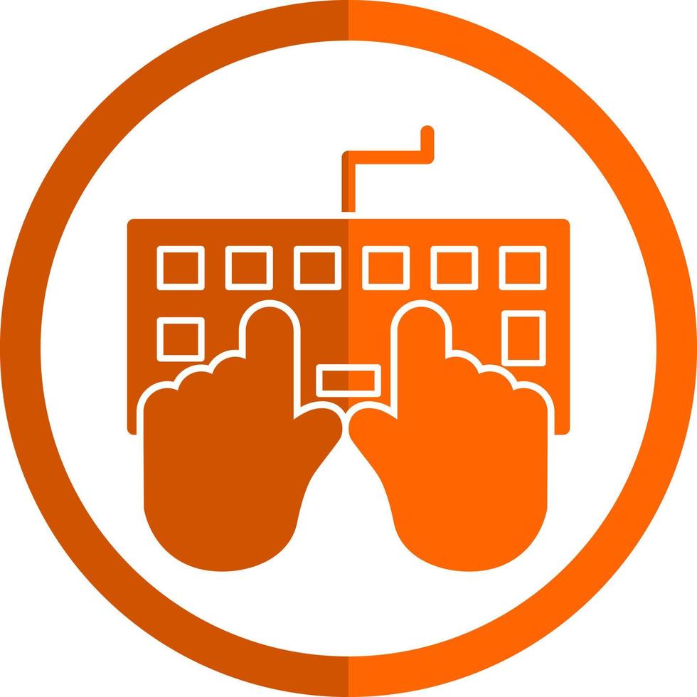 Data Entry Vector Icon Design