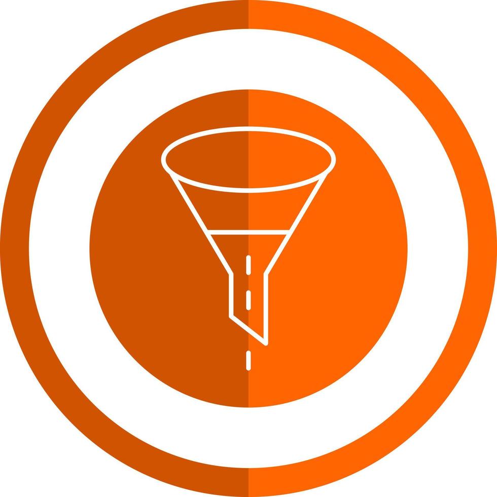 Funnel Vector Icon Design