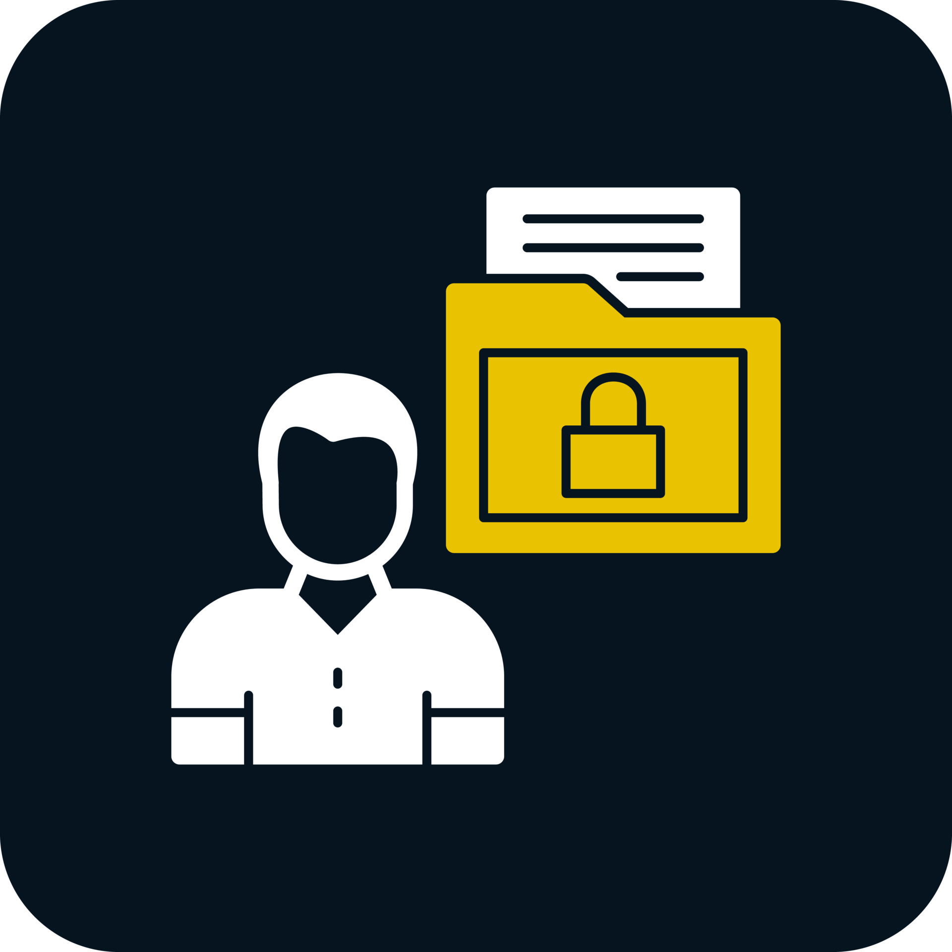 Sensitive Personal Data Vector Icon Design 20714182 Vector Art at Vecteezy