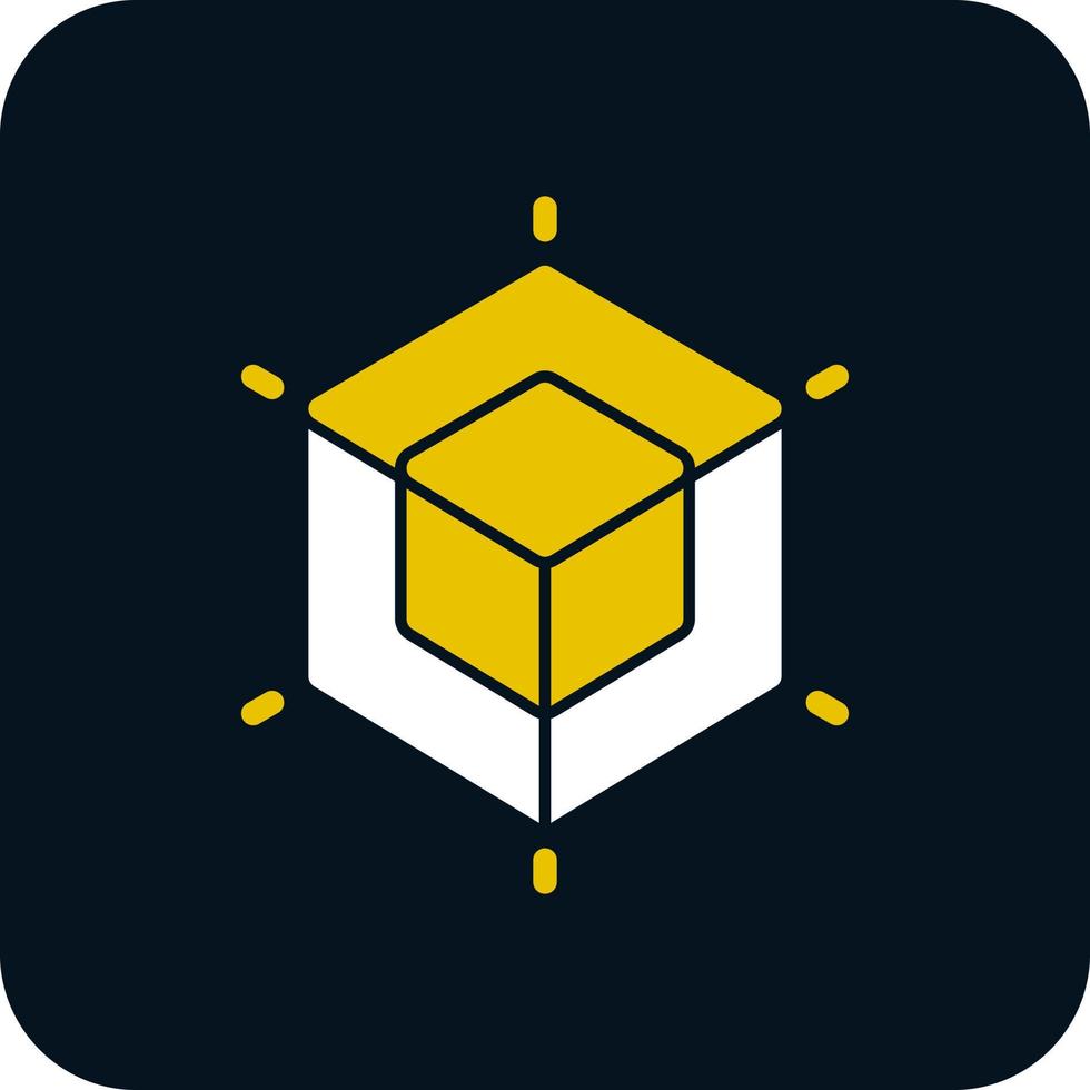 3D Modeling Vector Icon Design