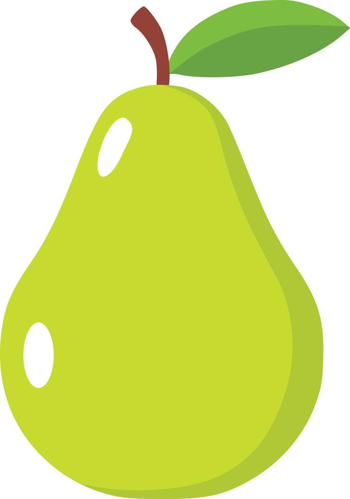 Apple Fruit silhouette isolated on white vector