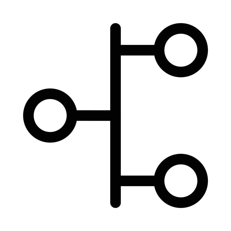 Organizational or leadership network hierarchical structure icon in business institution vector