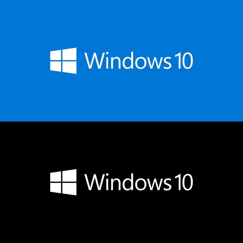 Window 10 logo vector, Window 10 icon free vector