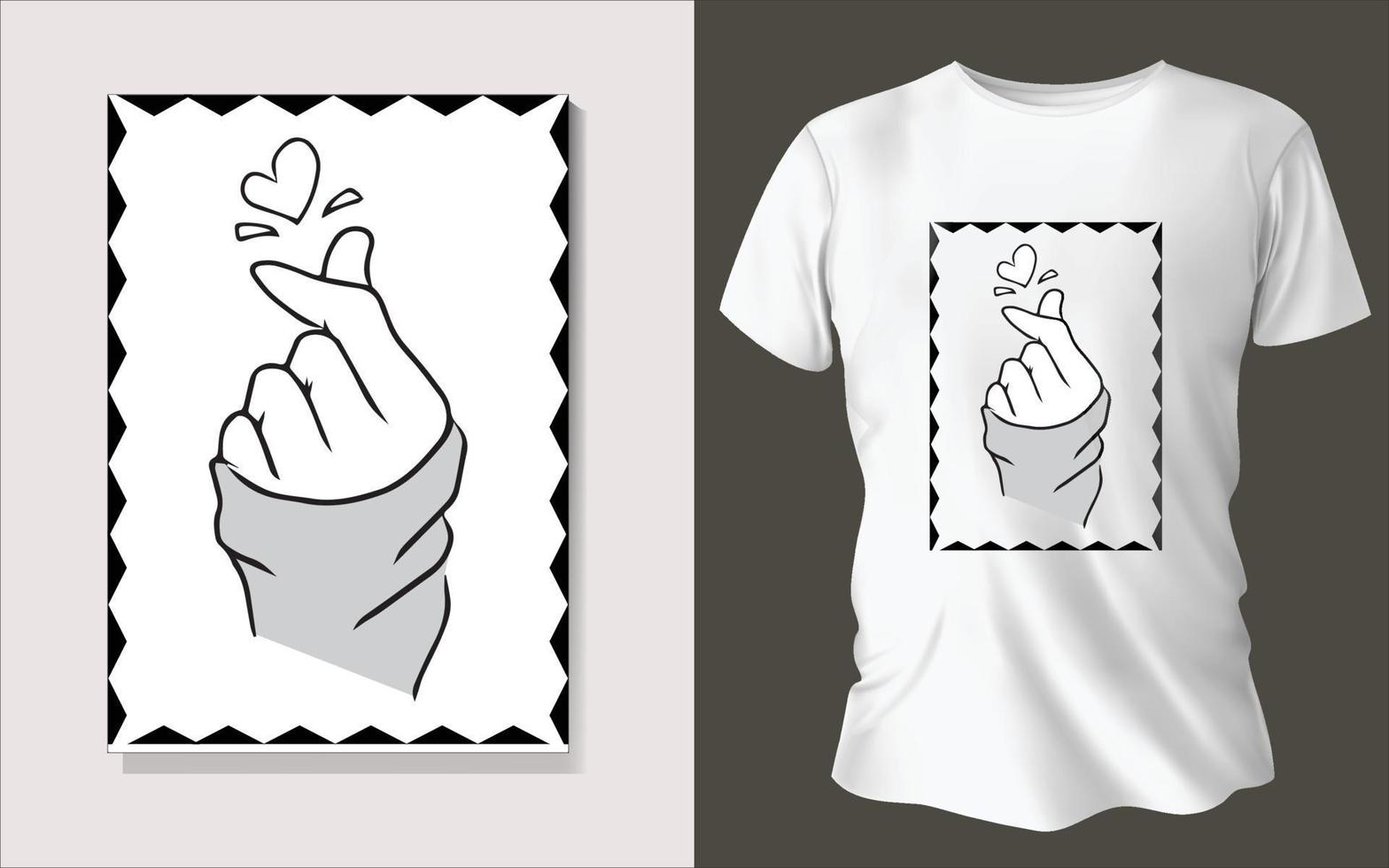 Tee shirt design vector