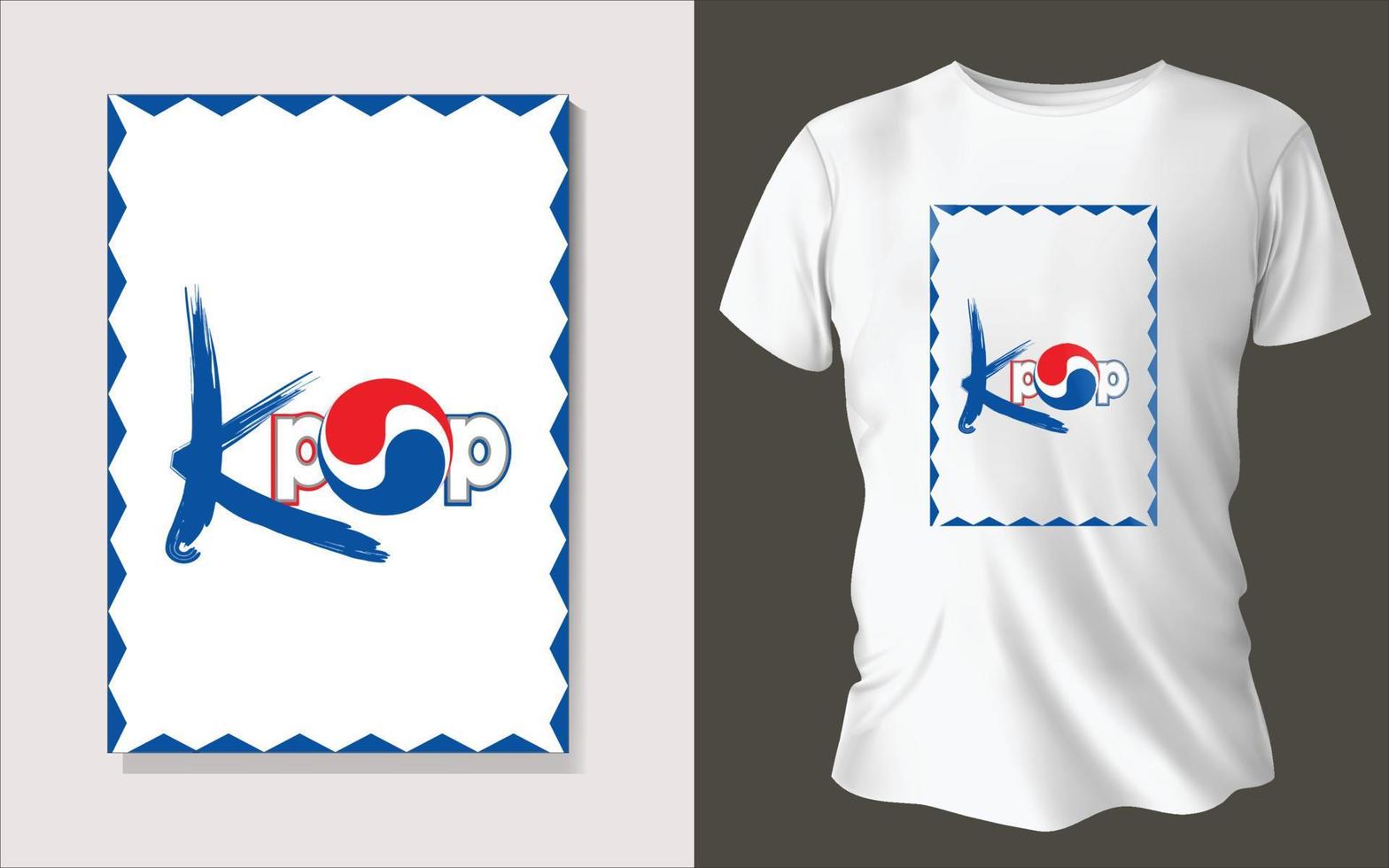 Tee shirt design vector