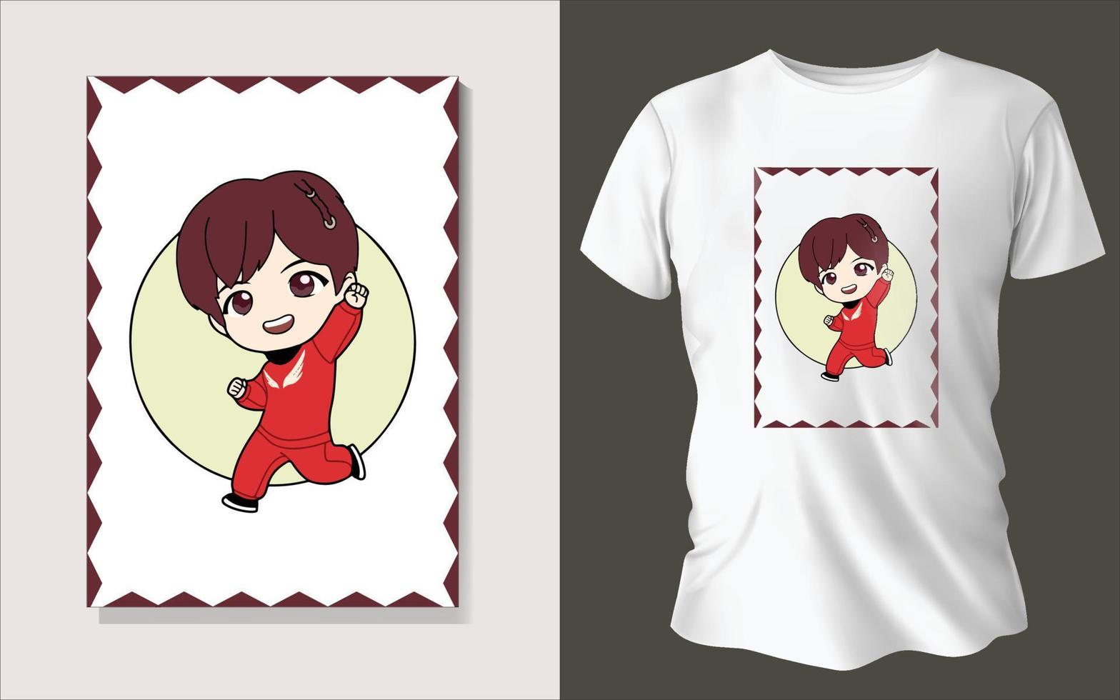 Tee shirt design vector