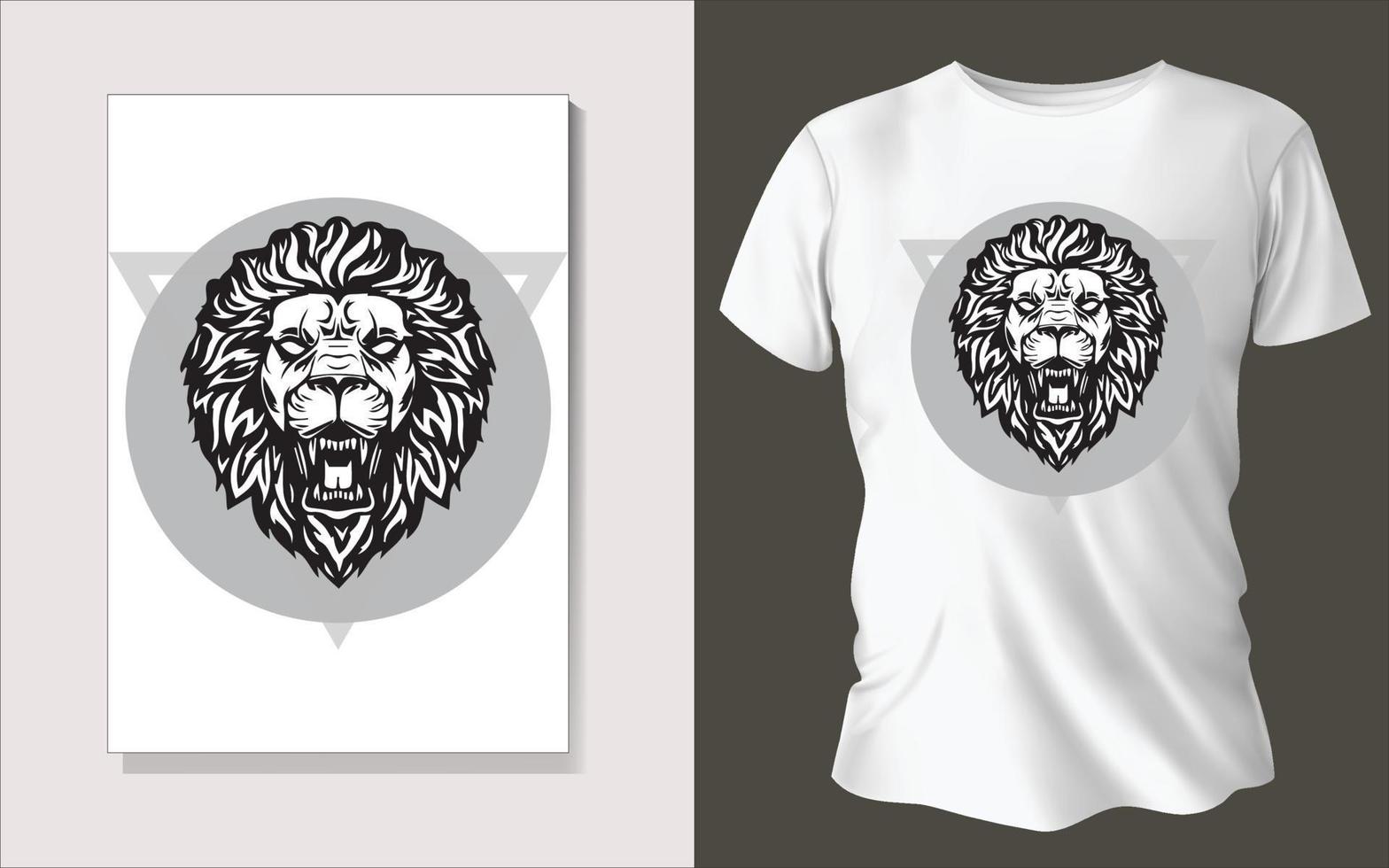 Black and white tee shirt design vector