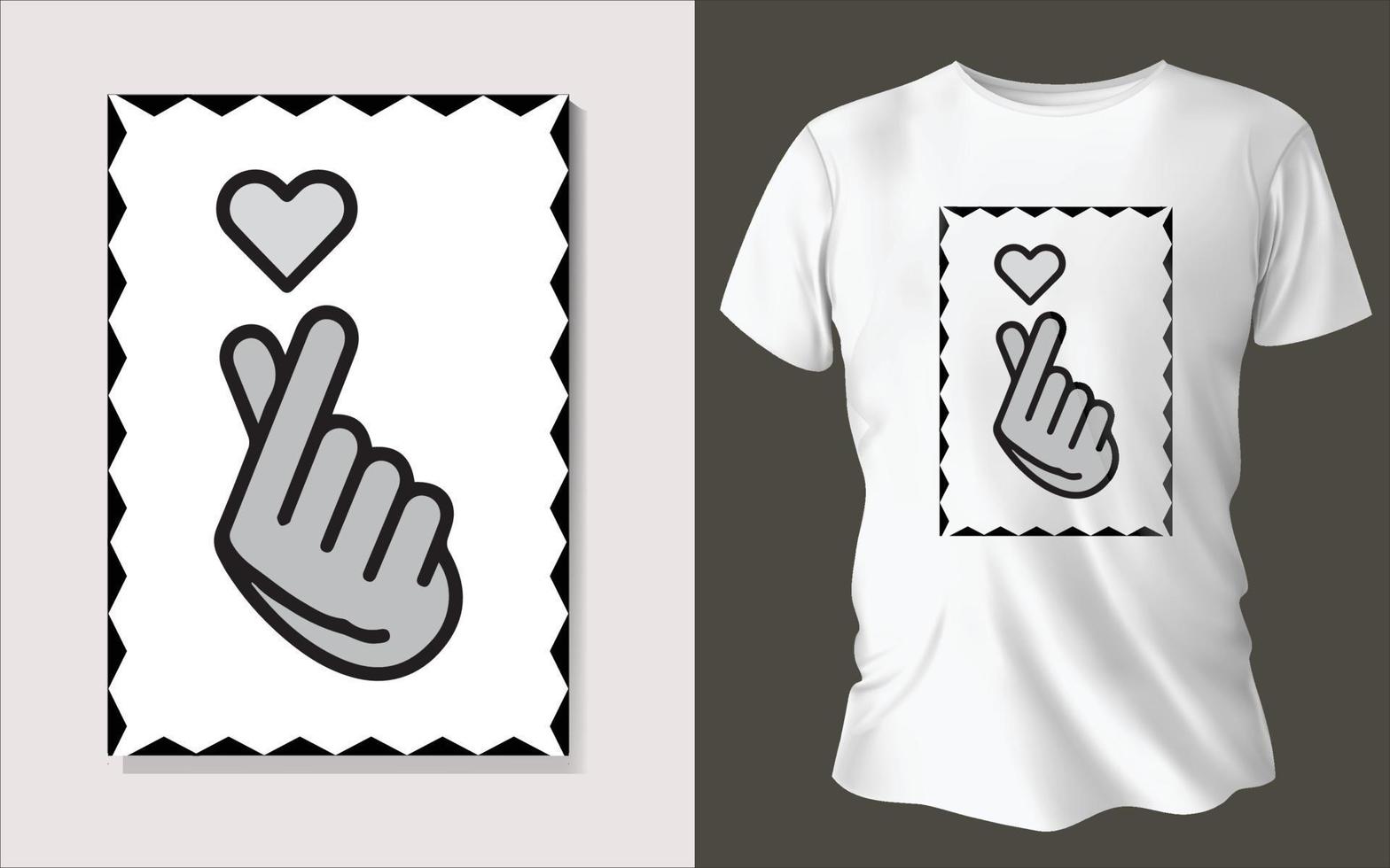 Tee shirt design vector