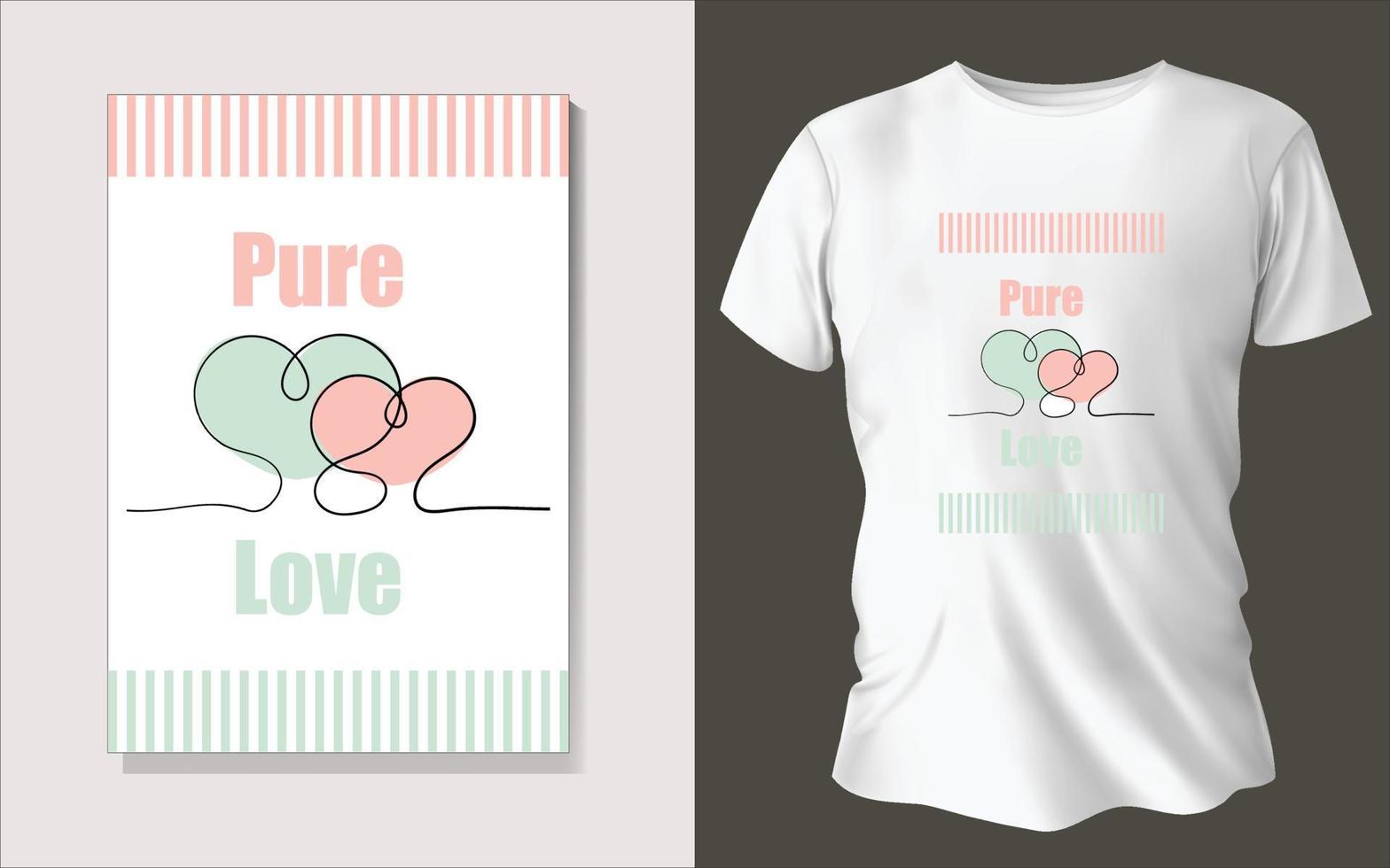 Tee shirt design vector