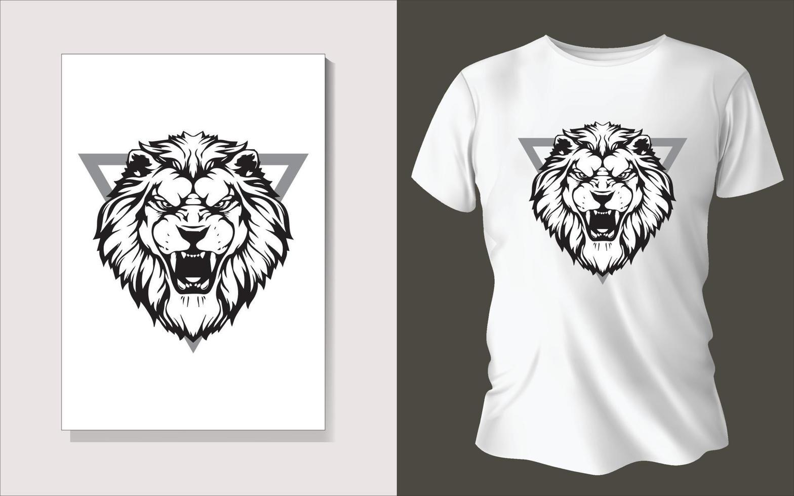 Black and white tee shirt design vector