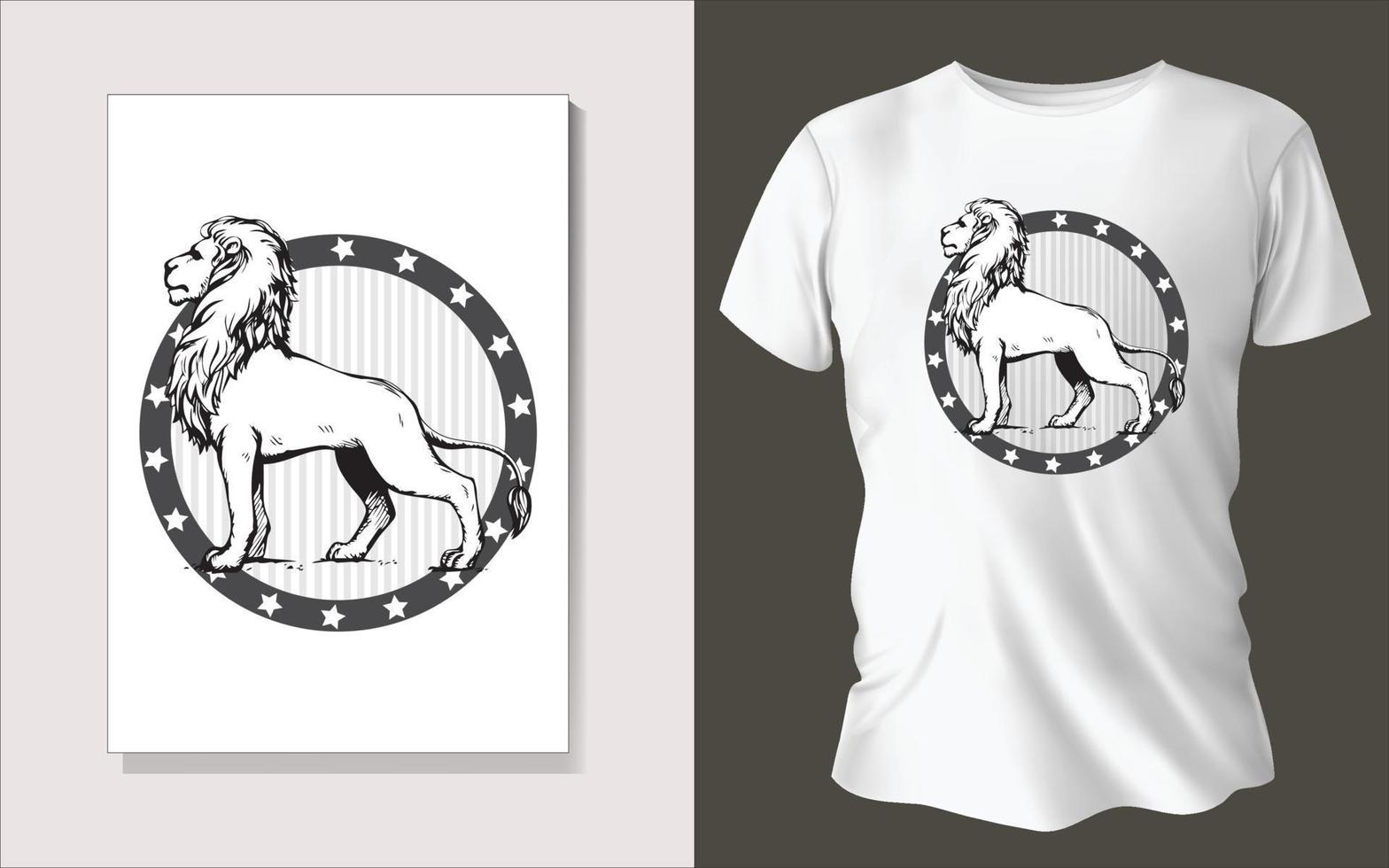 Black and white tee shirt design vector