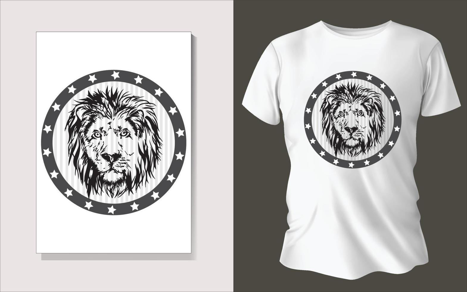 Black and white tee shirt design vector