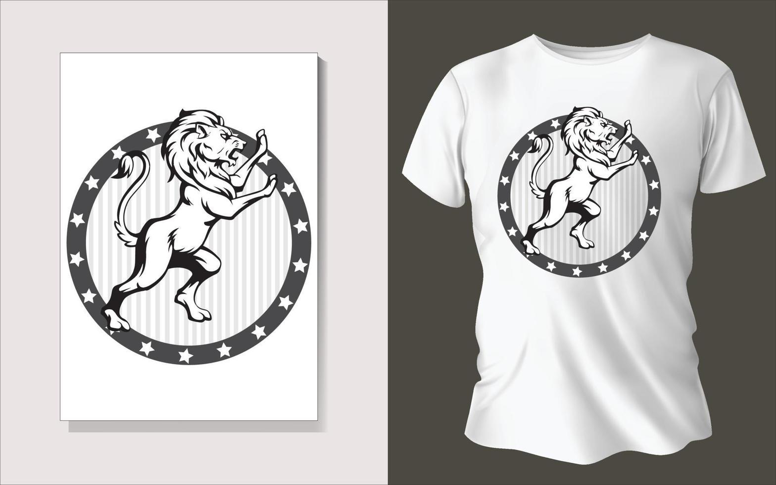 Black and white tee shirt design vector