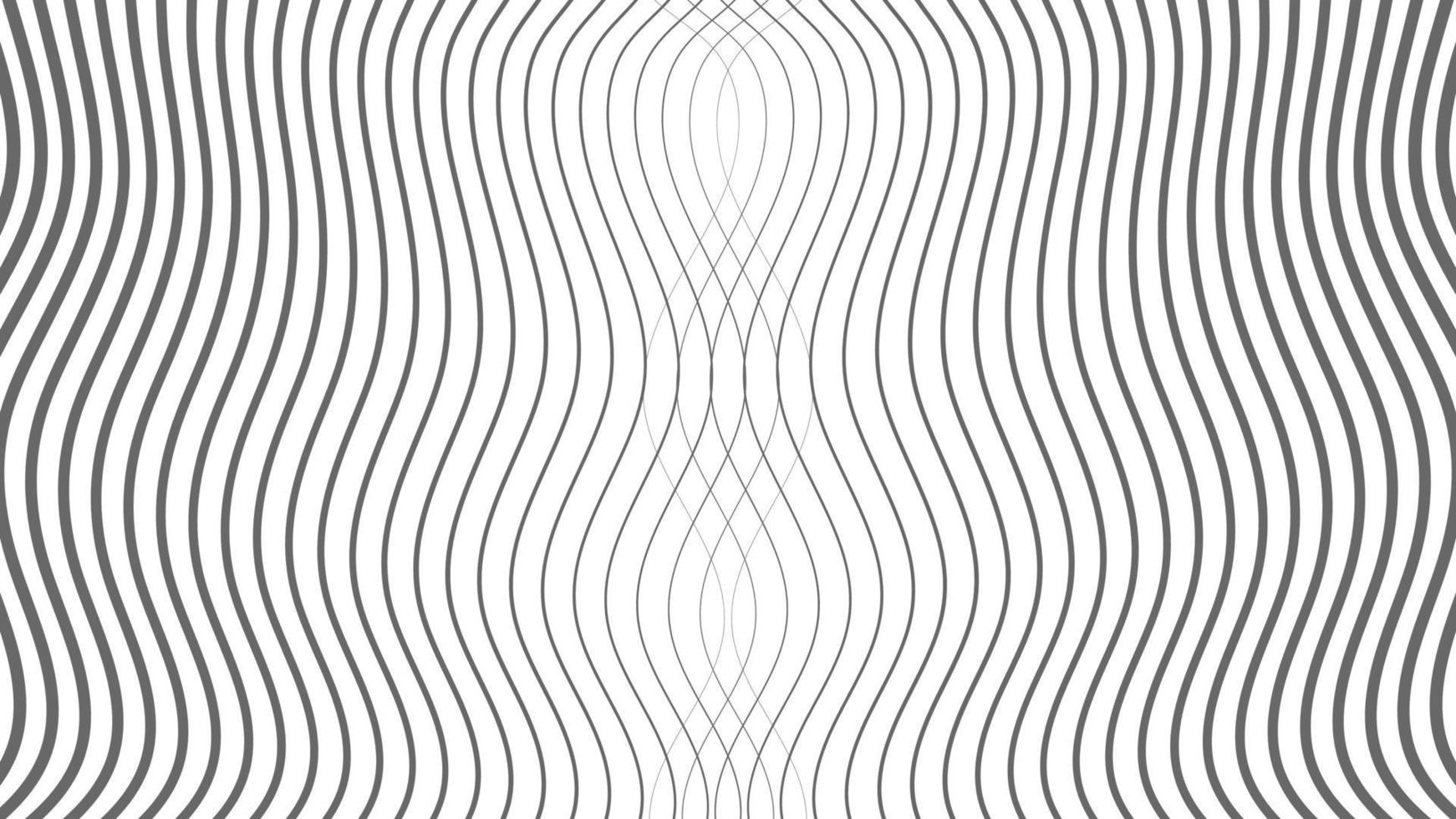 Curve line background, texture abstract pattern, white wave wavy line vector