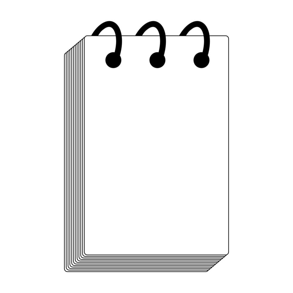tear off calendar vector blank white tear off wall calendar vector template