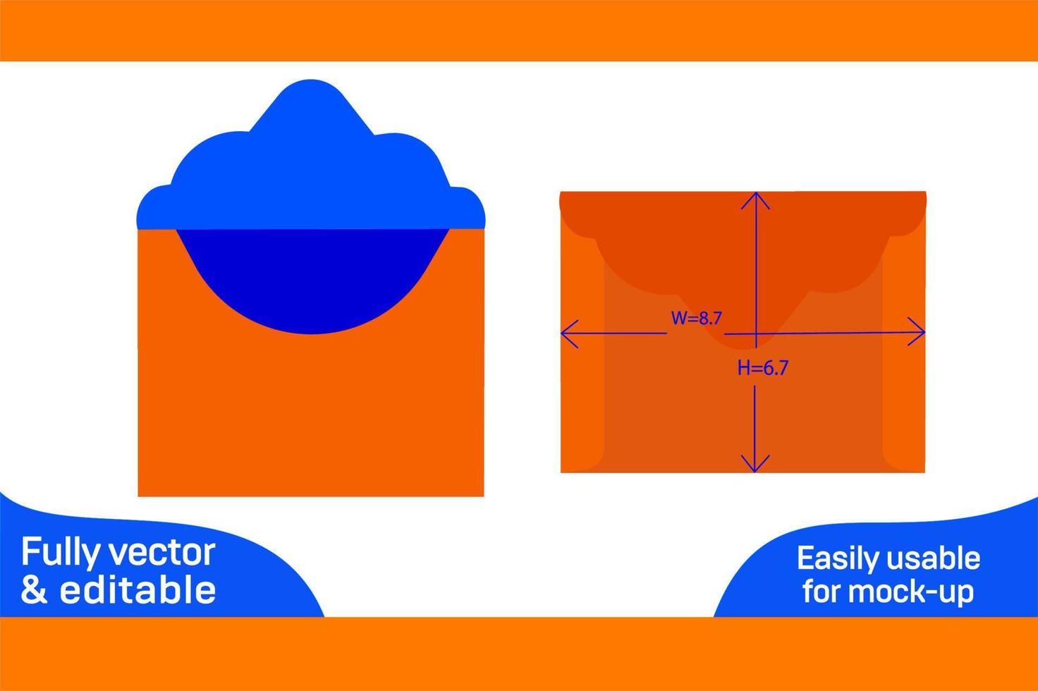 láser cortar sobre o tarjeta morir cortar modelo 3d caja vector