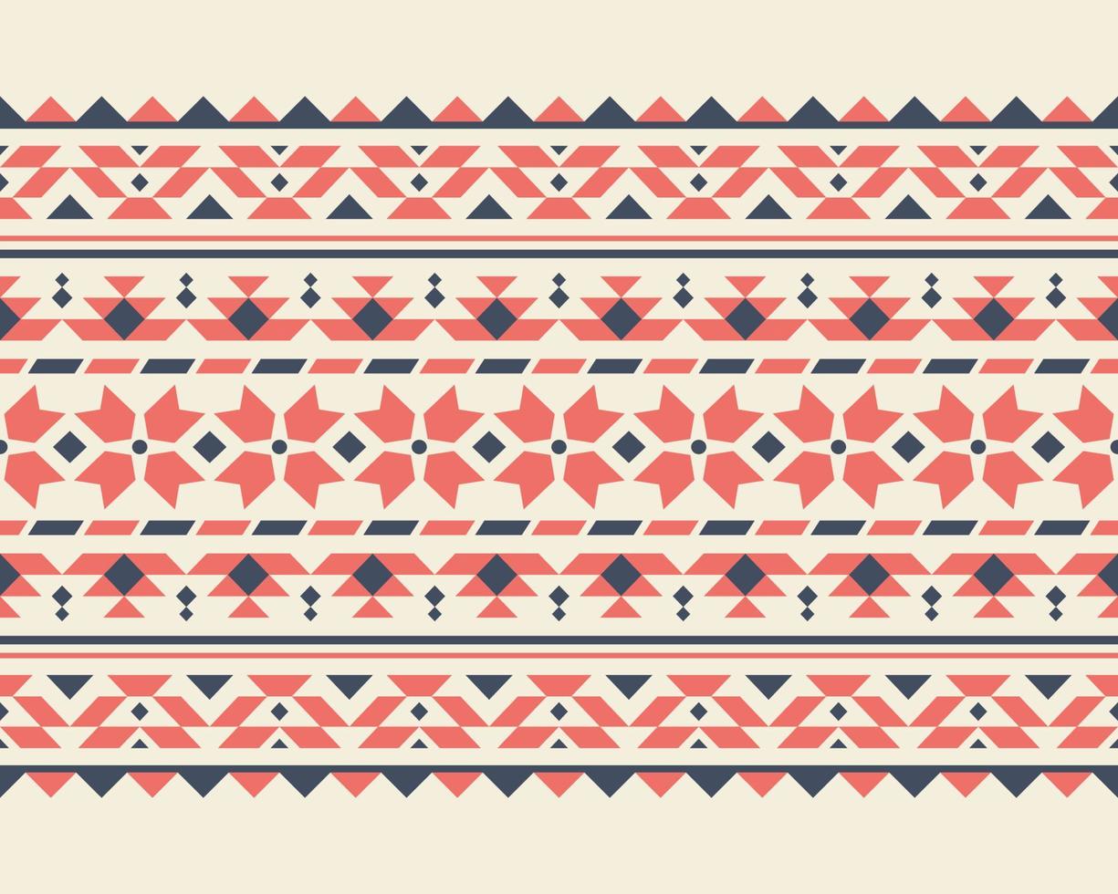 Tribal aztec colorful seamless ethnic native american pattern vector