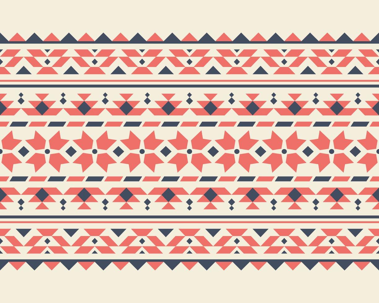 Tribal aztec colorful seamless ethnic native american pattern vector