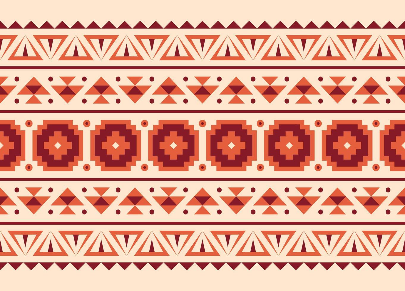 Tribal aztec colorful seamless ethnic pattern for wallpaper, clothing, wrapping, fabric, carpet, cover, card template vector