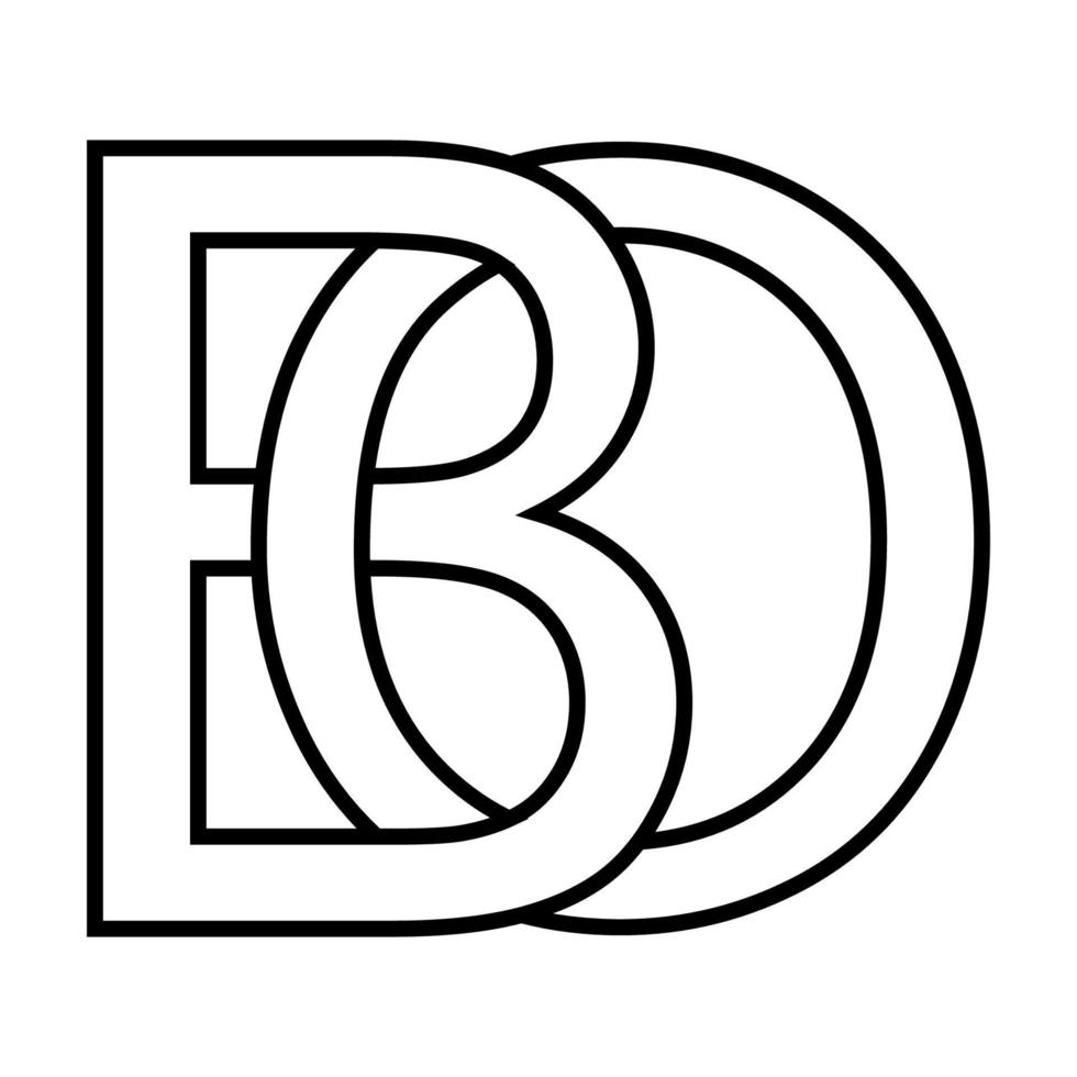 logo firmar bo, transmisión exterior icono firmar dos entrelazado letras si o vector logo bo, transmisión exterior primero capital letras modelo alfabeto b, o