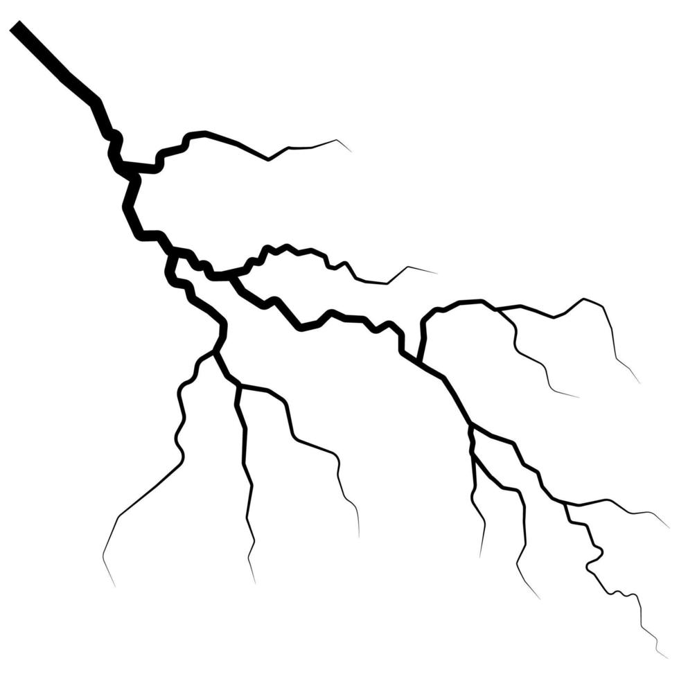 Lightning thunder, electricity storm light energy, flash, rays power