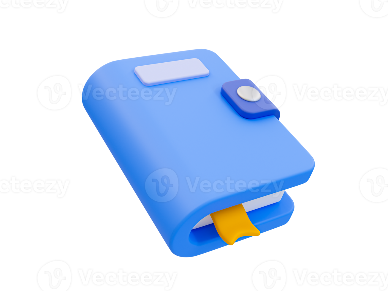 3d minimal back-to-school concept. online education. online learning.  cartoon book. 3d rendering illustration. png