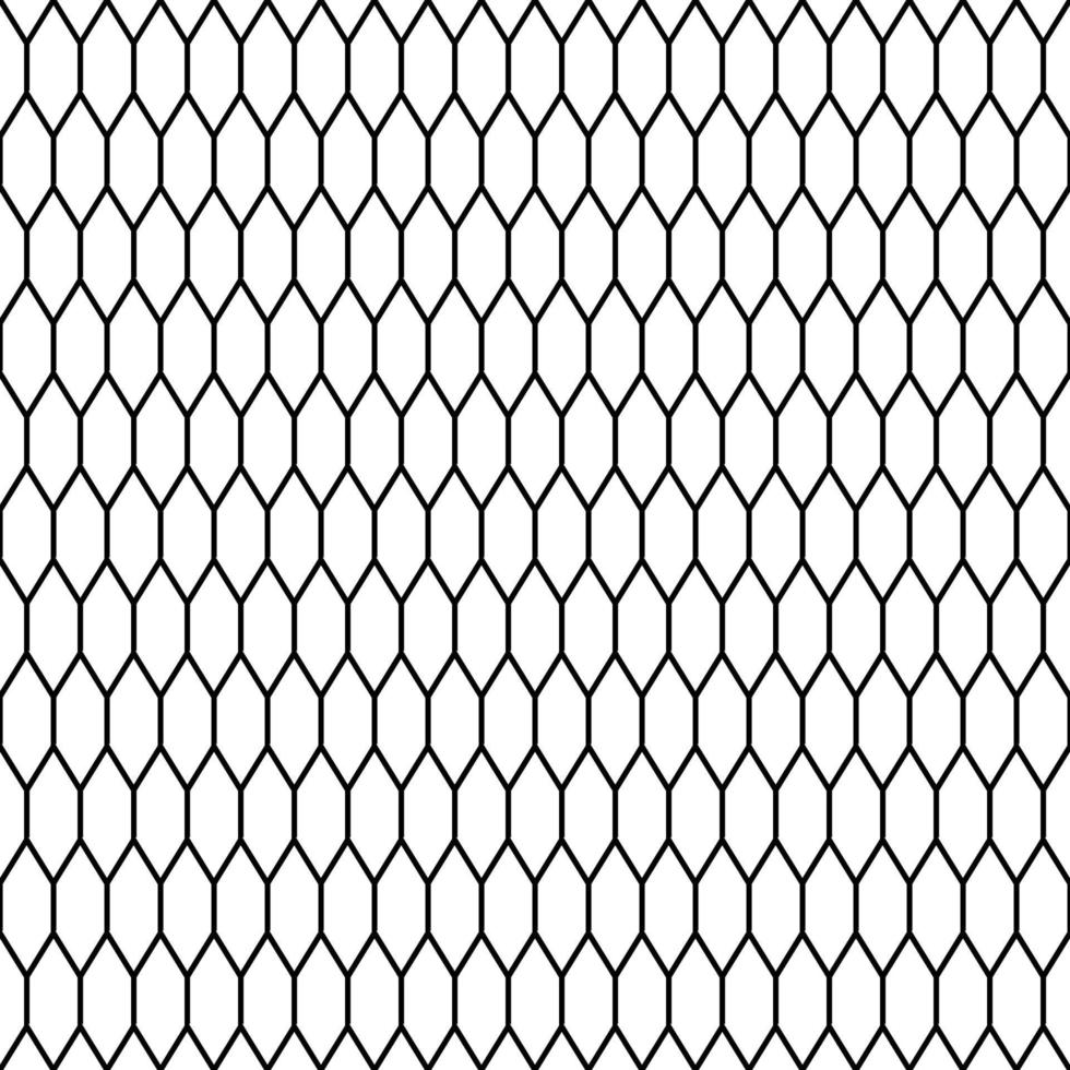 modern seamless pattern with hexagonal paving tiles for wallpaper design White Background vector