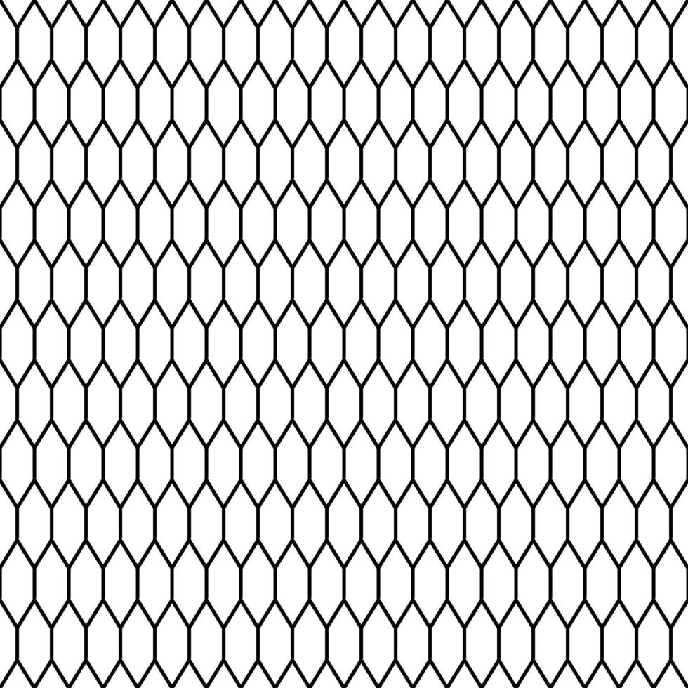 modern seamless pattern with hexagonal paving tiles for wallpaper design White Background vector