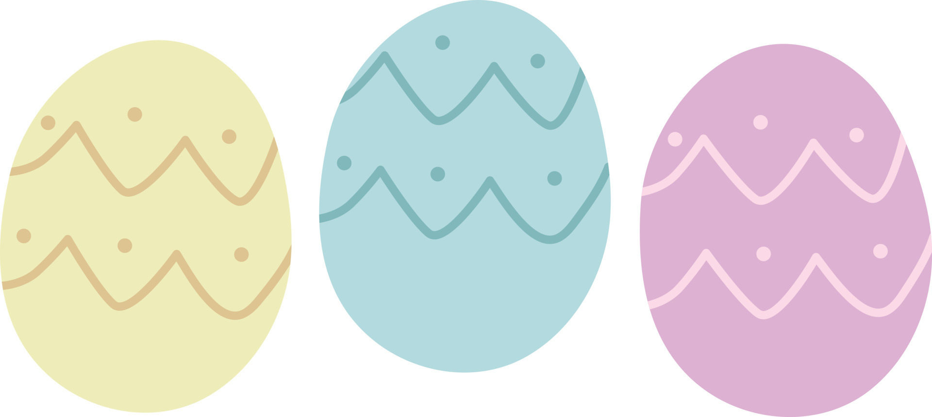 Cute Easter Eggs Pastel Color 20717759 Vector Art at Vecteezy
