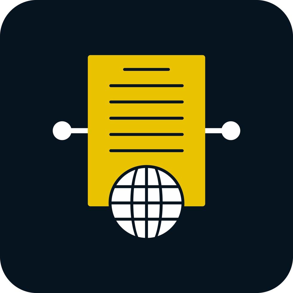 Binding Corporate Rules Vector Icon Design