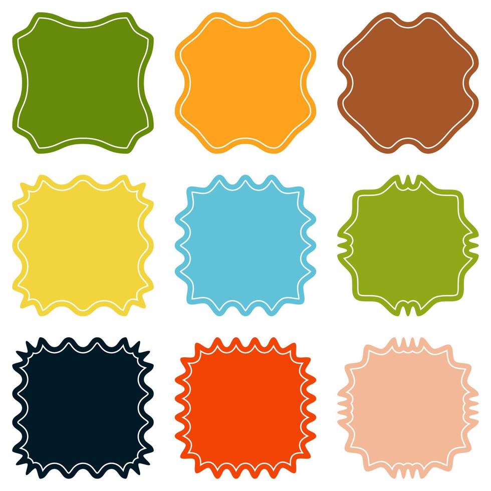 Set template sunburst, shapes badges vector starburst promo  burst, design sticker promo burst badge, pin, ensign favor ideograph, favour