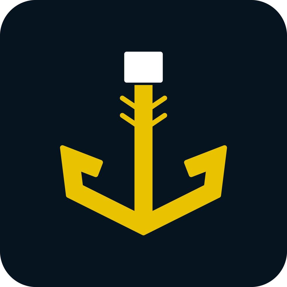 Anchor Vector Icon Design