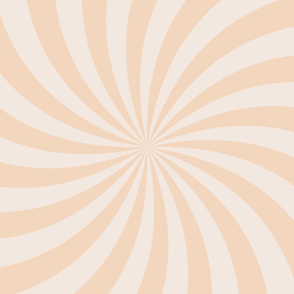 Ice cream background, candy pattern cream swirl, radial cute beam vector