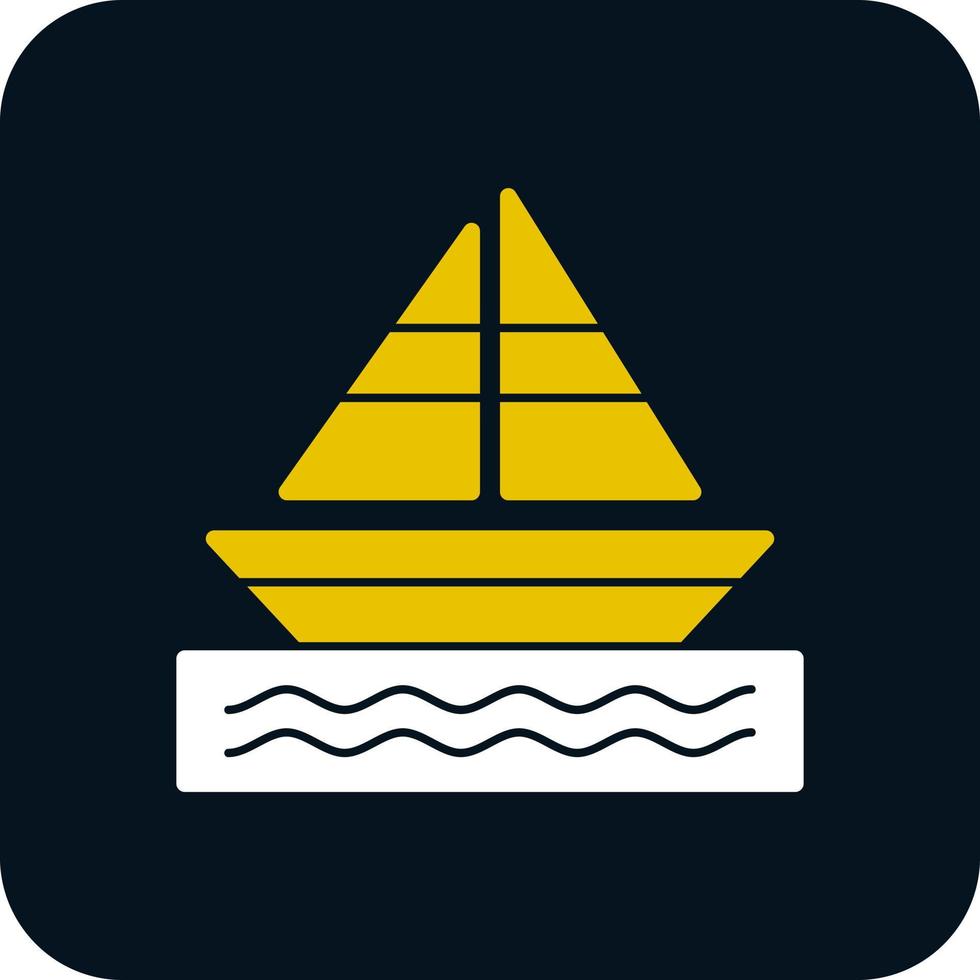 Sailing Vector Icon Design