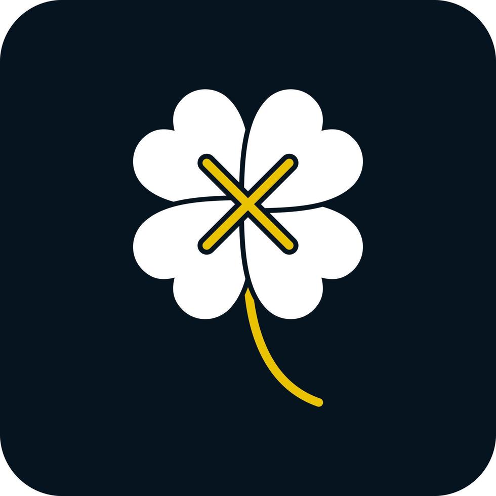 Clover Vector Icon Design