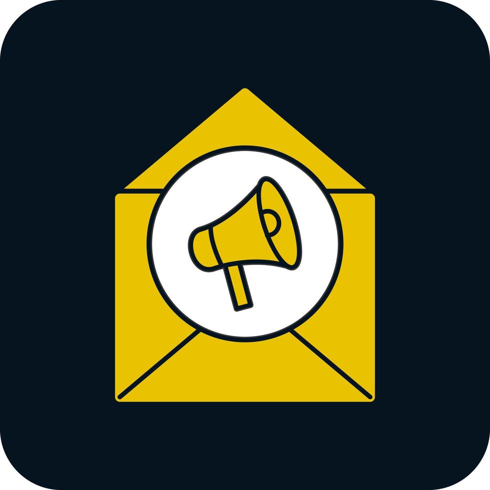 Email Marketing Vector Icon Design