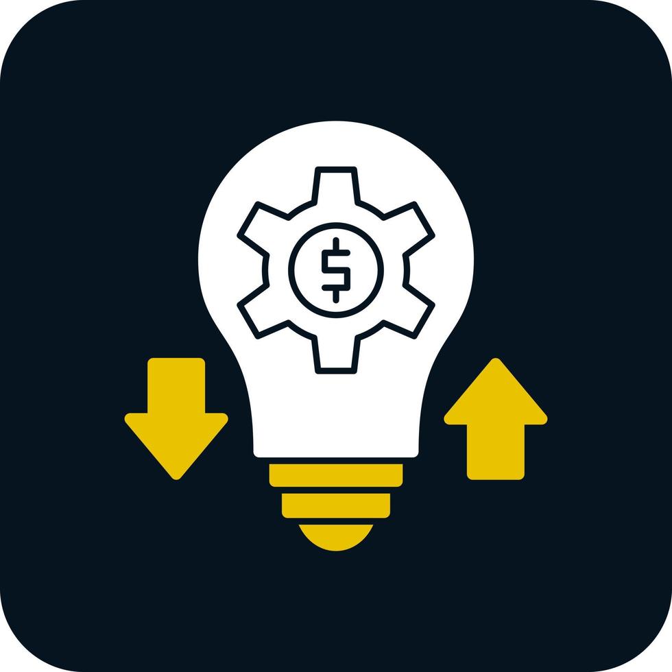 Project Revenue Vector Icon Design