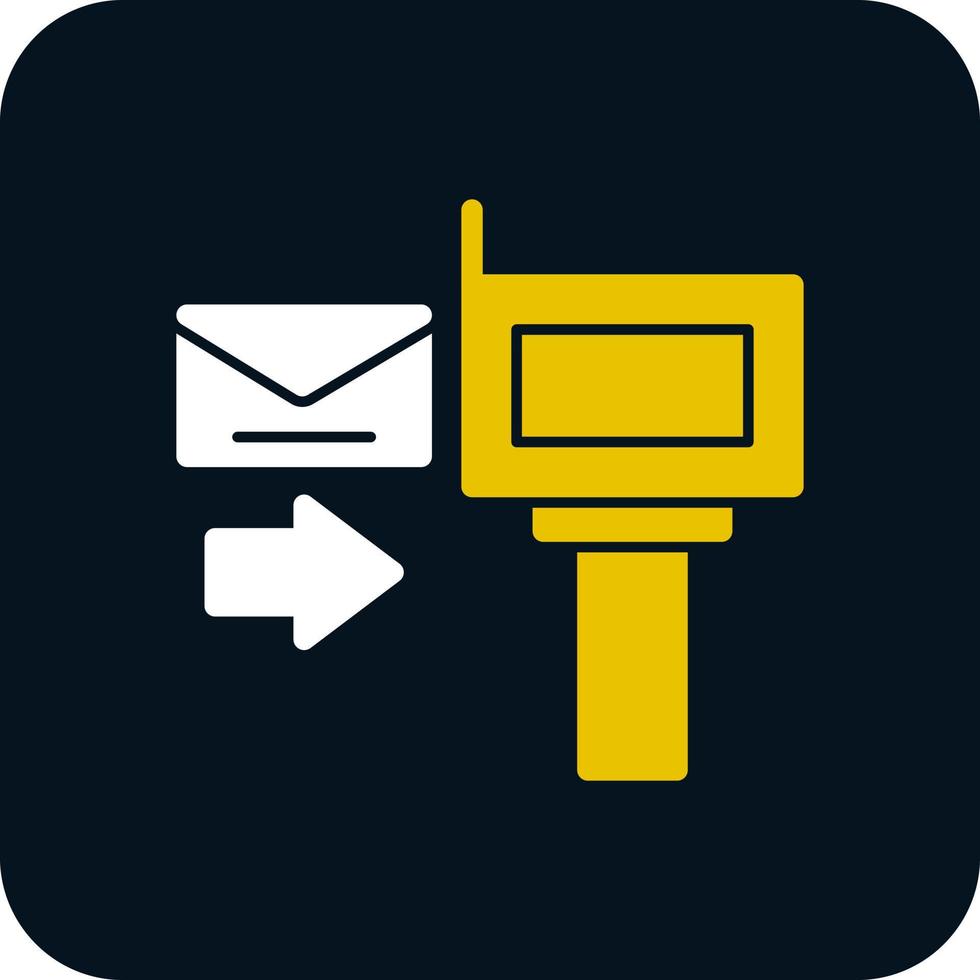 Direct Mail Vector Icon Design