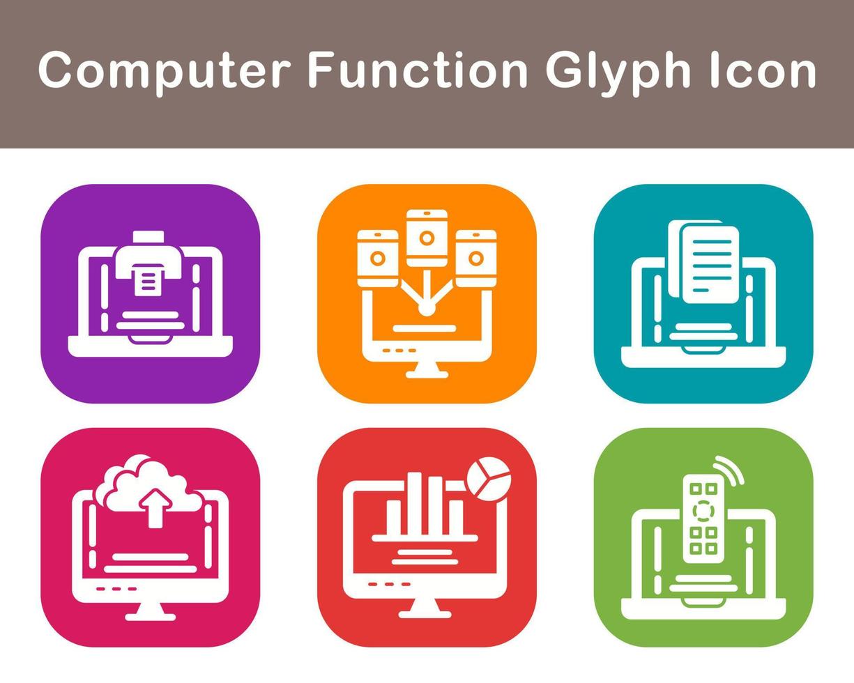 Computer Function Vector Icon Set 20718646 Vector Art at Vecteezy