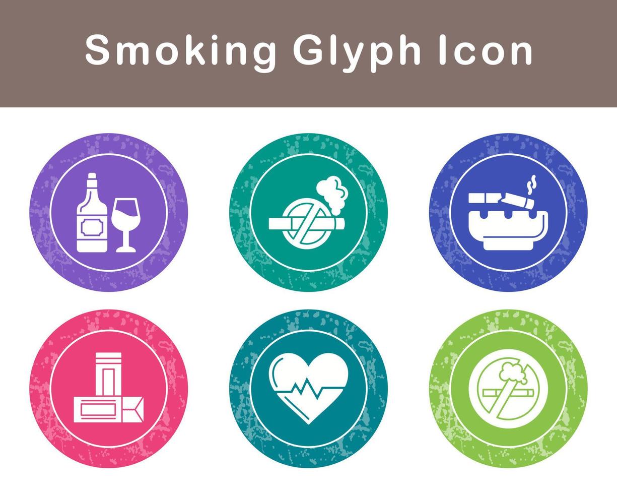 Smoking Vector Icon Set